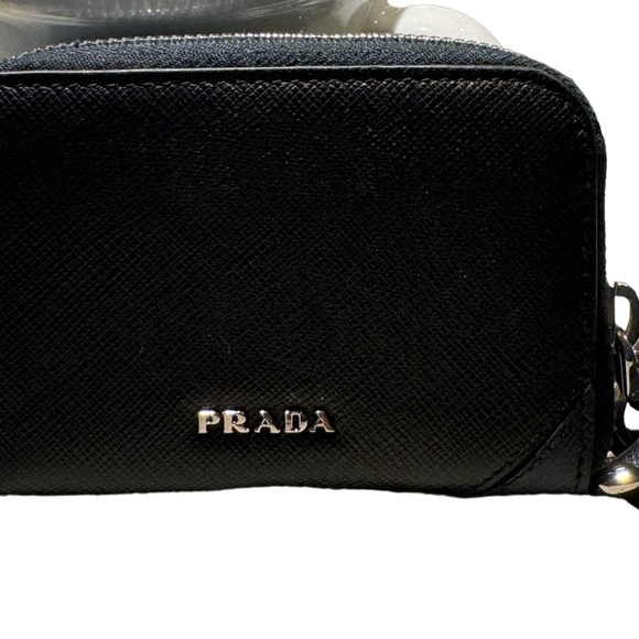 Authentic Prada Zip Around Robot Coin & Card Holder - Picture 3 of 6